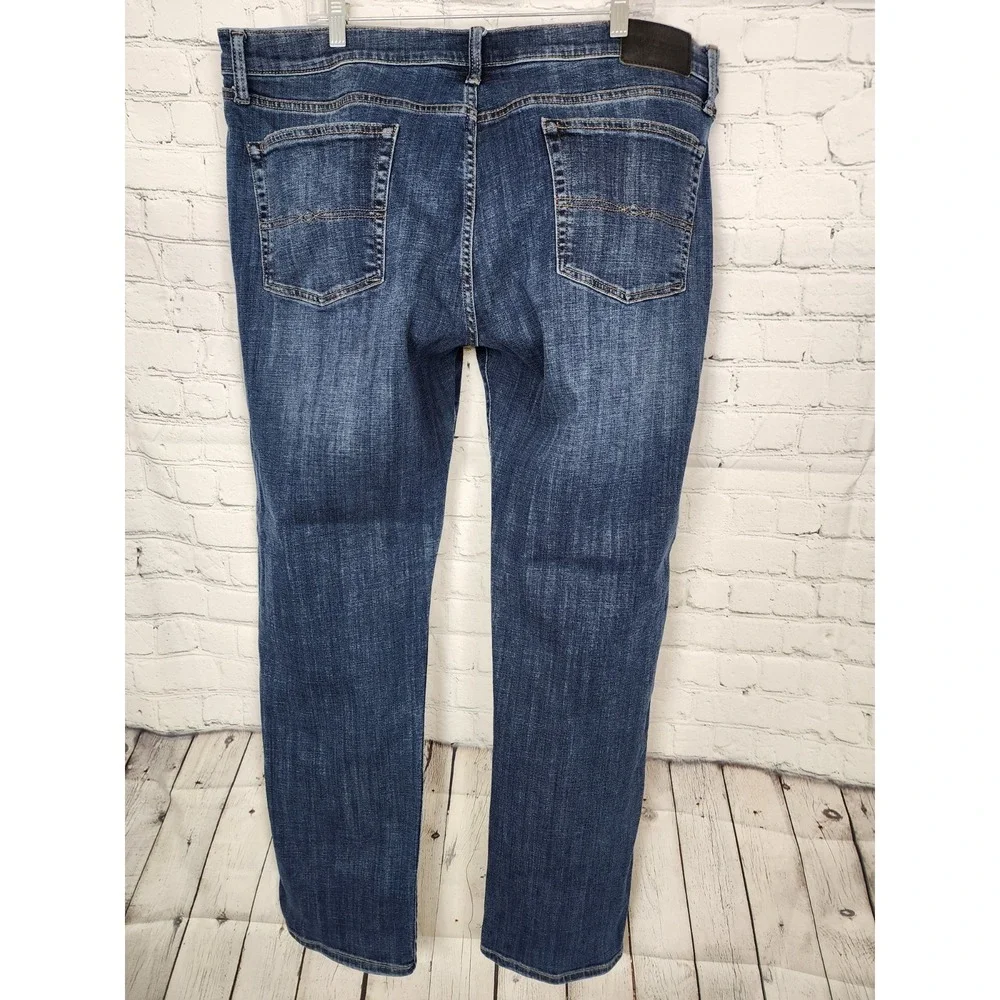 Lucky Brand 363 Vintage Straight Blue Jeans Mens 40x34 Dark Wash Denim